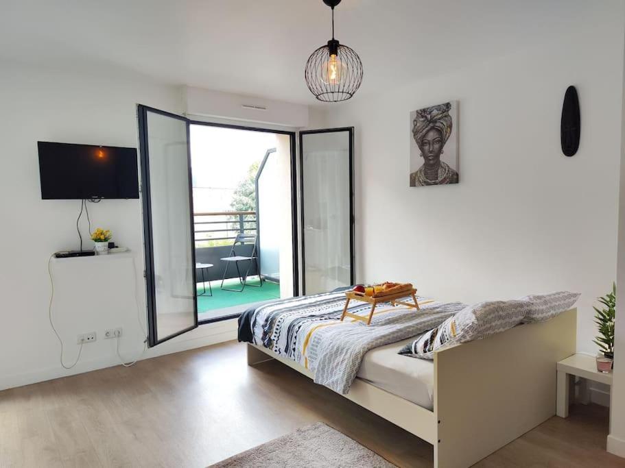 Ferienwohnung Peaceful Cocoon Chatou Exterior foto